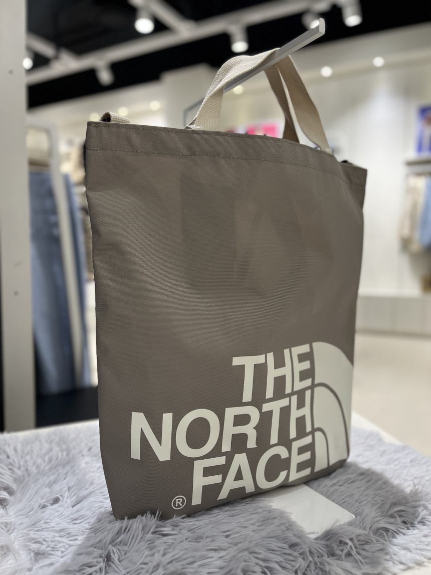 THE NORTH FACE - BIG LOGO TOTE (BEIGE)