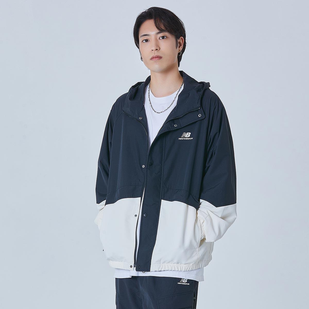 韓國NEW BALANCE - [STREET COURT] UNI Warm-up Jacket (黑色)