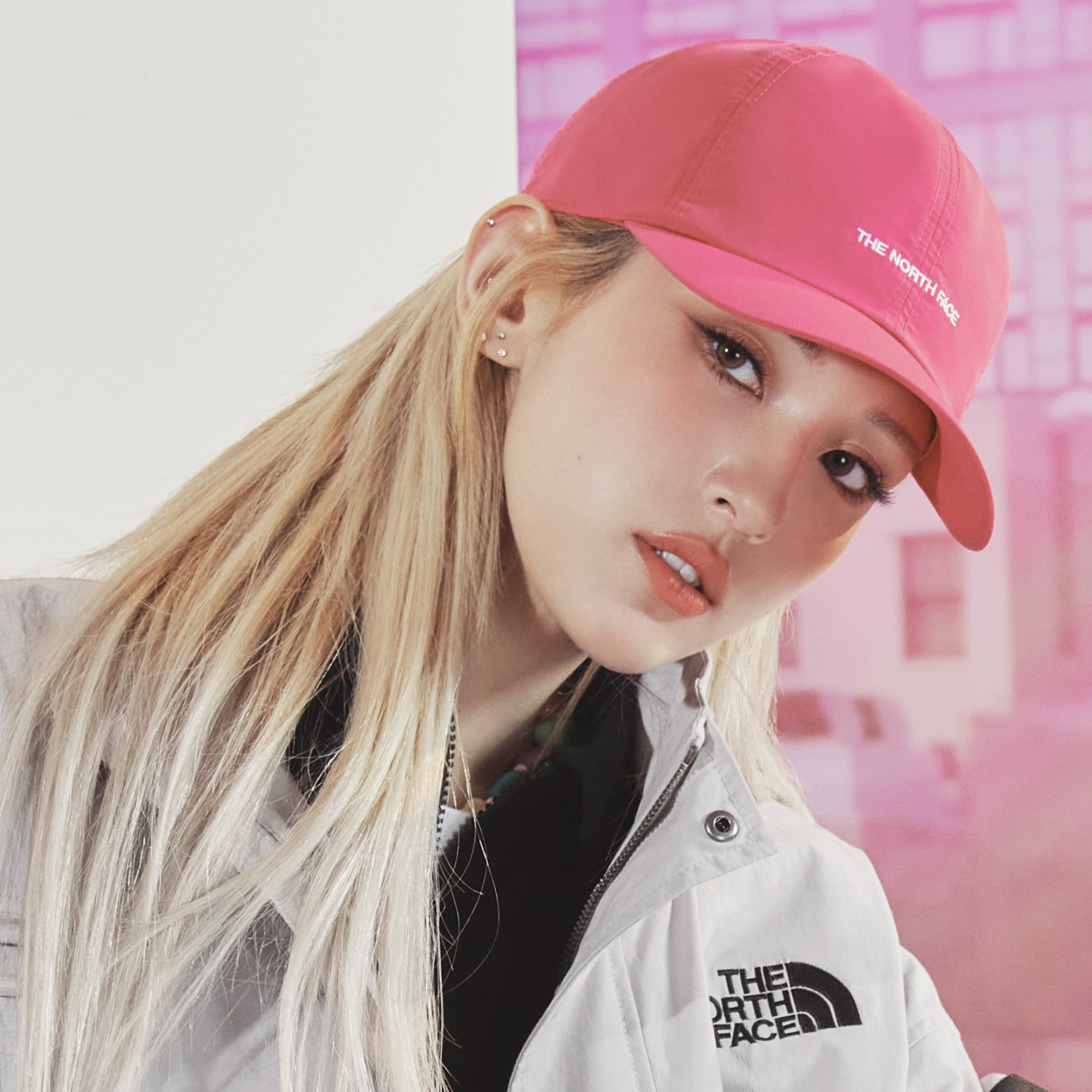 THE NORTH FACE - ECO BALL CAP (HOT_PINK)