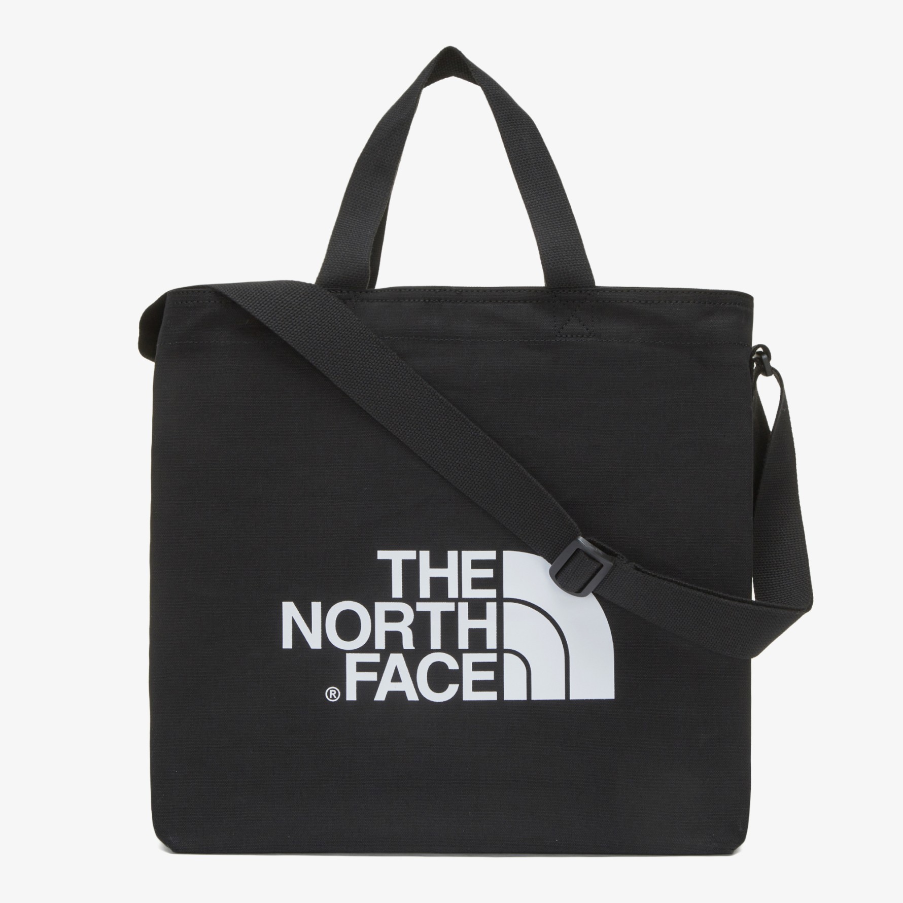 THE NORTH FACE - BIG LOGO SHOULDER BAG (BLACK)