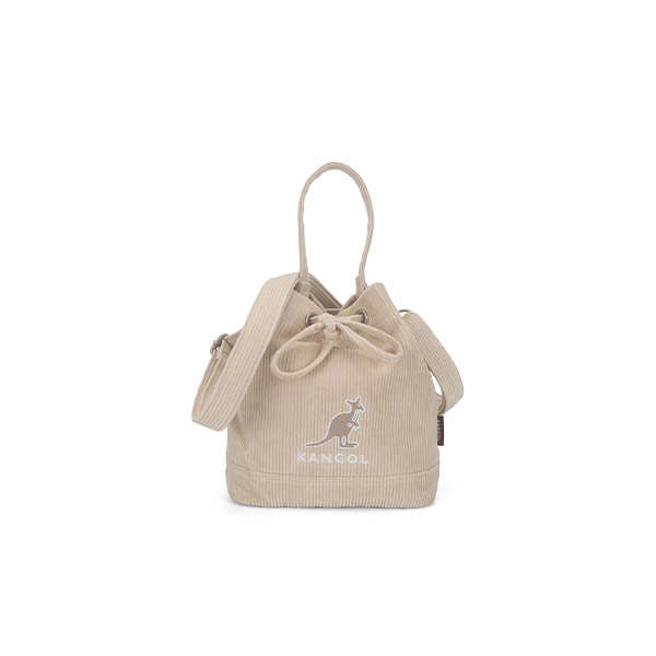 kangol-Code Ⅳ Bucket Bag 3828 Beige