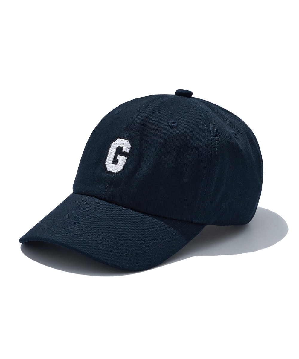 韓國GROOVE RHYME - ANGULAR G LOGO BALL CAP (NAVY) 