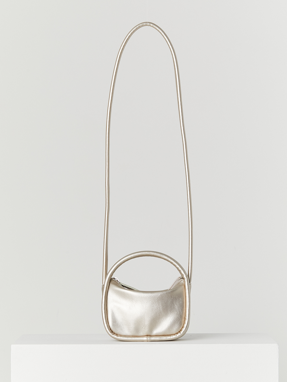 韓國YEOMIM - Micro Oval Bag (Champagne)