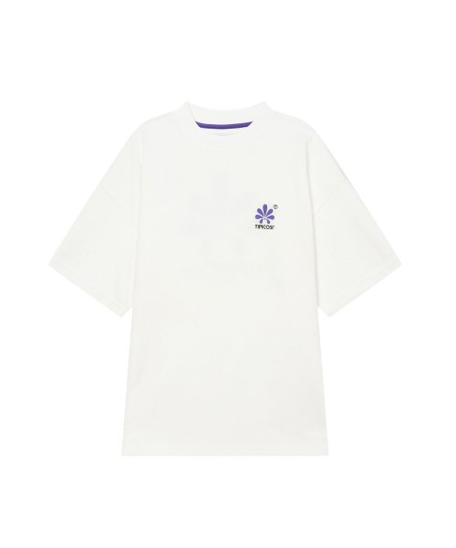 韓國  TIPICOSI - Full-Logo T-Shirts White