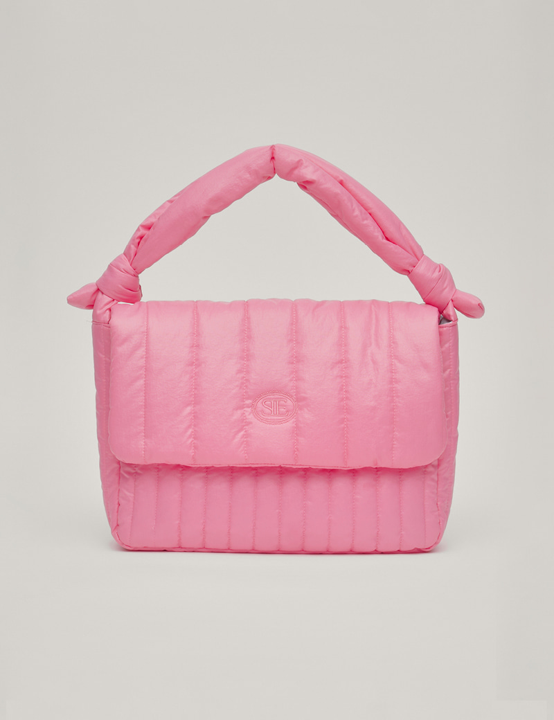 韓國SIENNE-Cross Padding Bag (Pink)