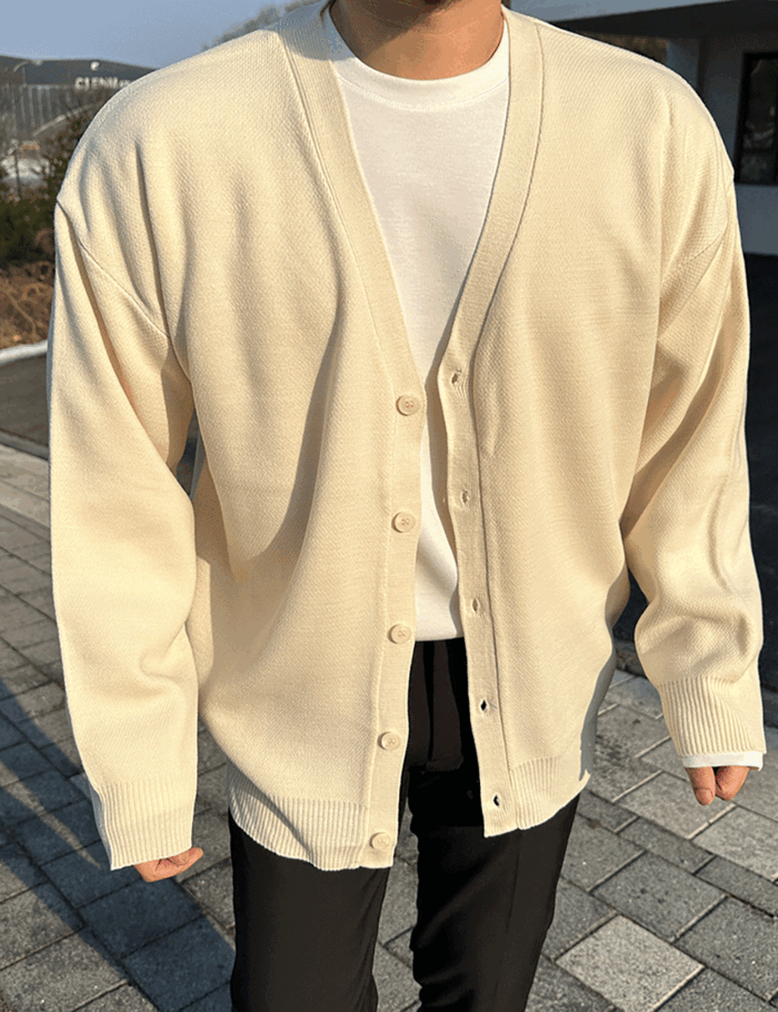 modernsweet-어반 자카드 가디건 6color♡韓國男裝外套