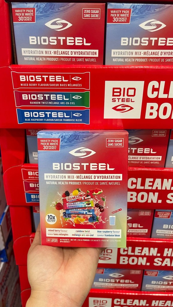 【加拿大空運直送】 BioSteel 水合混合物補充沖劑 30包