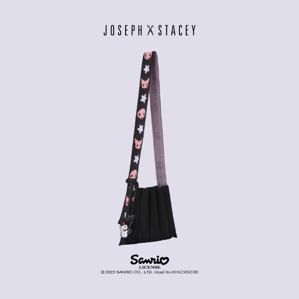Joseph Stacey X Sanrio Lucky Pleated Knit Wing Kuromi Rich BlackPink【01/09 陸續發貨】