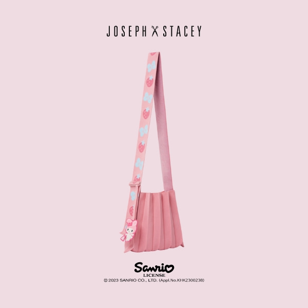 Joseph Stacey X Sanrio   Lucky Pleated Knit Wing My Melody Blossom Pink【01/09 陸續發貨】